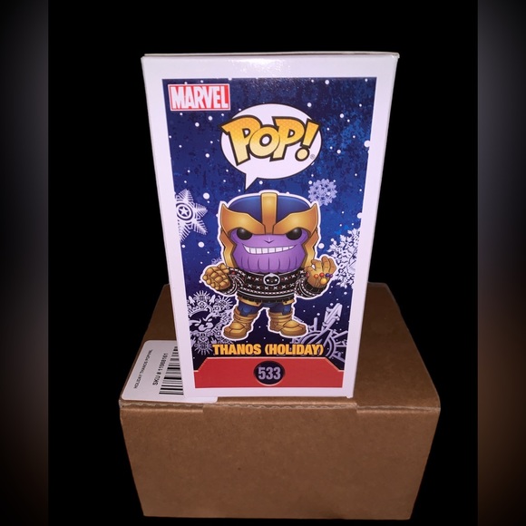New in Box 2019 Marvel Holiday Thanos Funko Pop - Picture 6 of 10